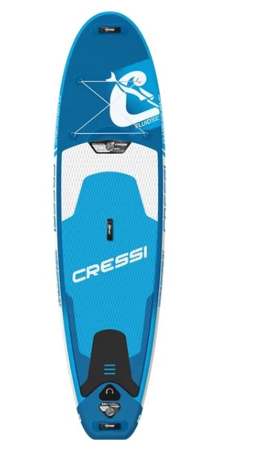 Tabla paddle surf Cressi Sub Fluid 10'2” ISUP Set Azul-Blanco