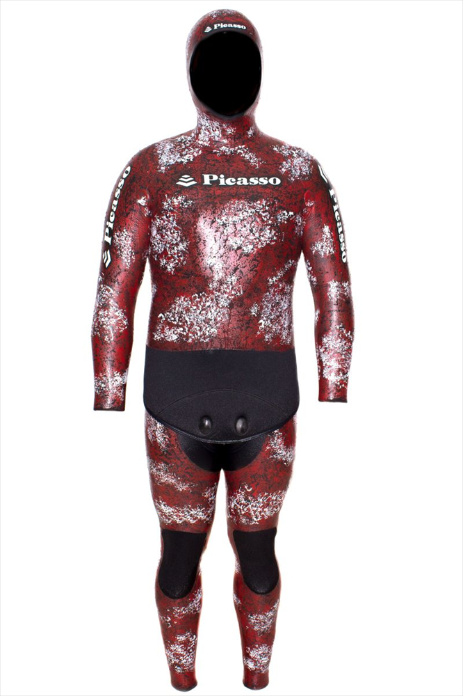 Traje Picasso chicle Thermal Skin CAMO RED